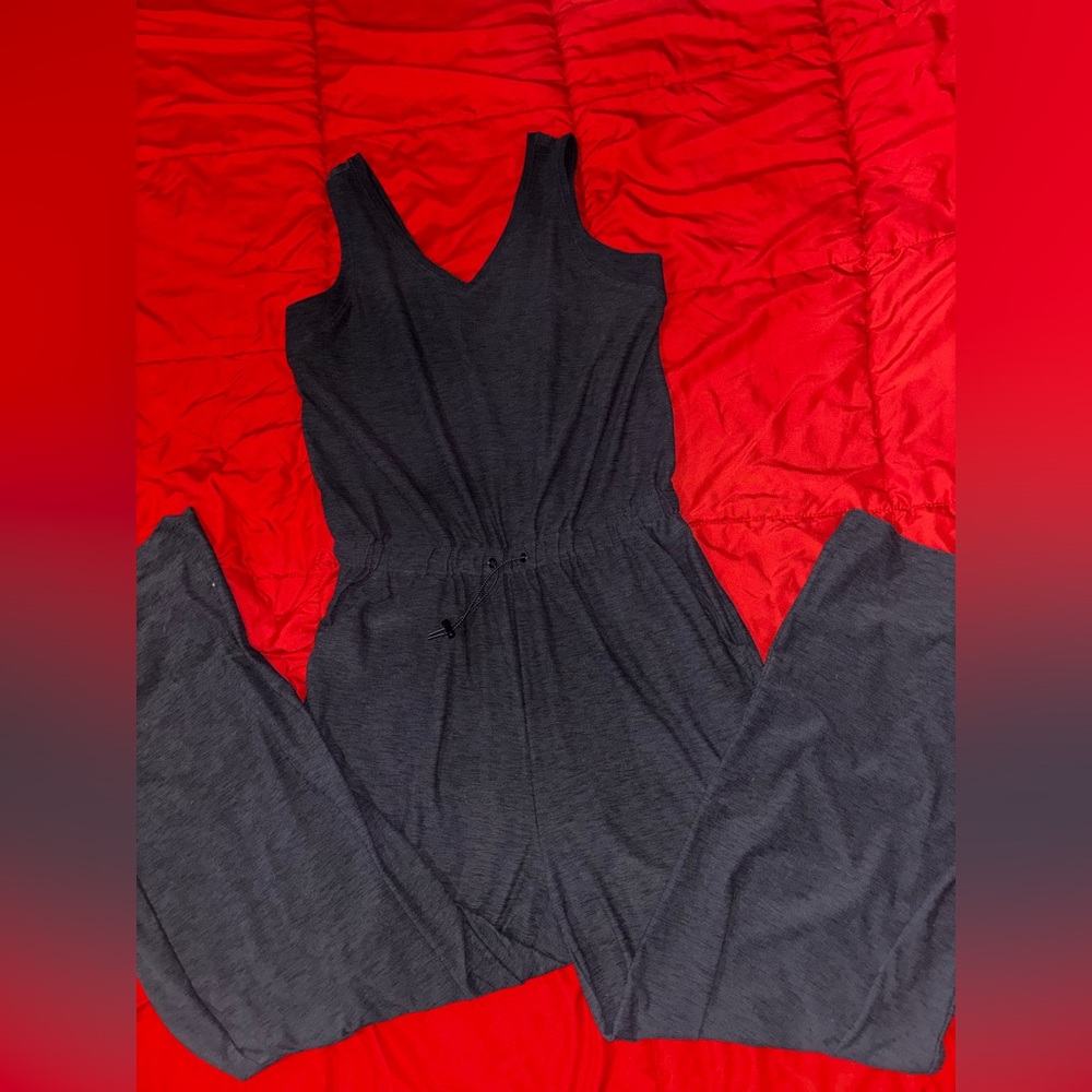 Old Navy Charcoal Jumpsuit